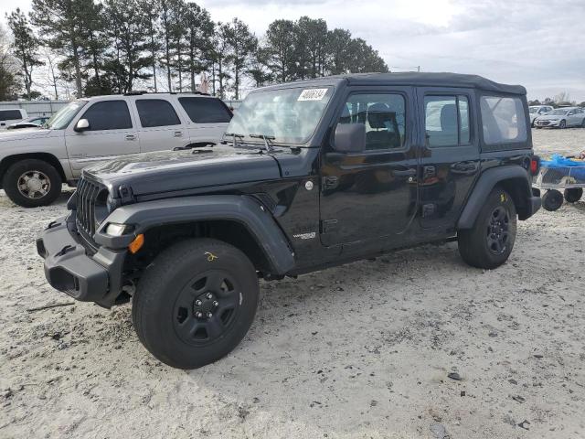 1C4HJXDN0MW768143 - 2021 JEEP WRANGLER U SPORT BLACK photo 1