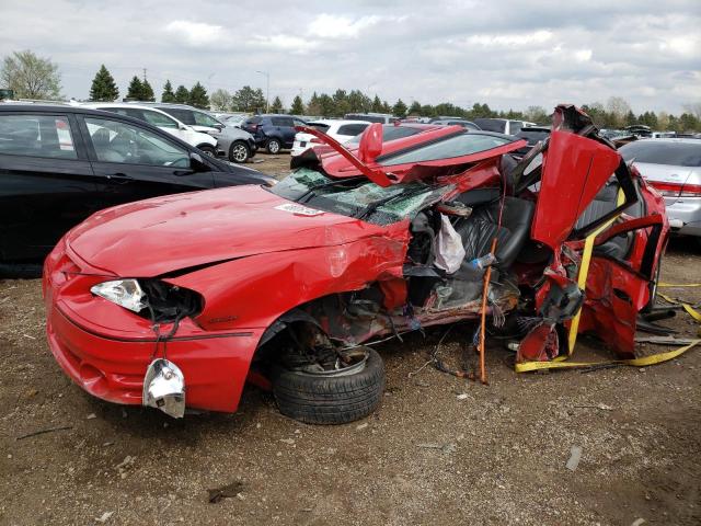 1G2NV52E7YC562702 - 2000 PONTIAC GRAND AM GT1 RED photo 1