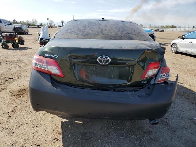 4T4BF3EK2BR105154 - 2011 TOYOTA CAMRY BASE GREEN photo 6