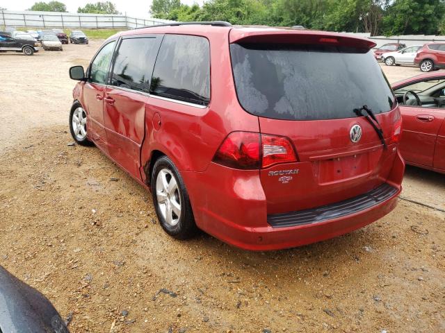 2V8HW34129R586021 - 2009 VOLKSWAGEN ROUTAN SE BURGUNDY photo 3