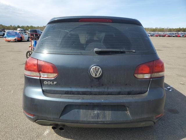 WVWDB7AJ9DW128185 - 2013 VOLKSWAGEN GOLF BLUE photo 6