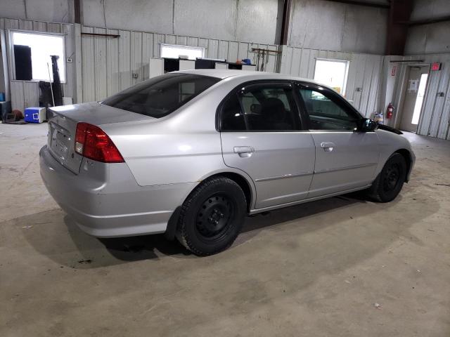 2HGES16615H532170 - 2005 HONDA CIVIC LX SILVER photo 3