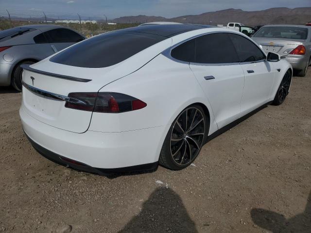 5YJSA1DP7CFP02521 - 2012 TESLA MODEL S WHITE photo 3