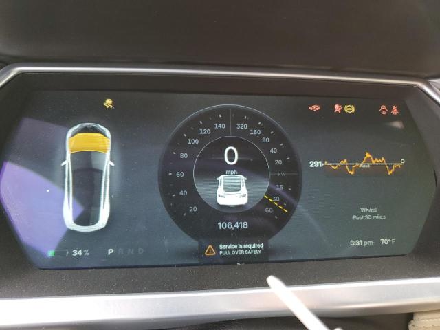 5YJSA1DP7CFP02521 - 2012 TESLA MODEL S 白色 照片 9