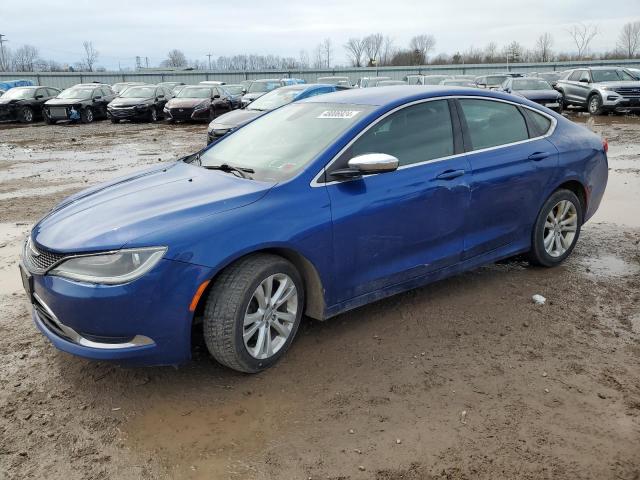 1C3CCCAB5FN623734 - 2015 CHRYSLER 200 LIMITED BLUE photo 1