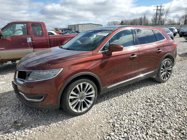 2LMTJ8LP6GBL30509 - 2016 LINCOLN MKX RESERVE BROWN photo 1