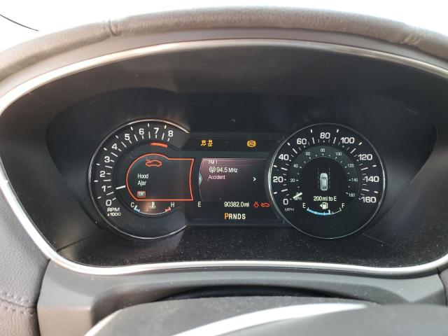 2LMTJ8LP6GBL30509 - 2016 LINCOLN MKX RESERVE BROWN photo 9