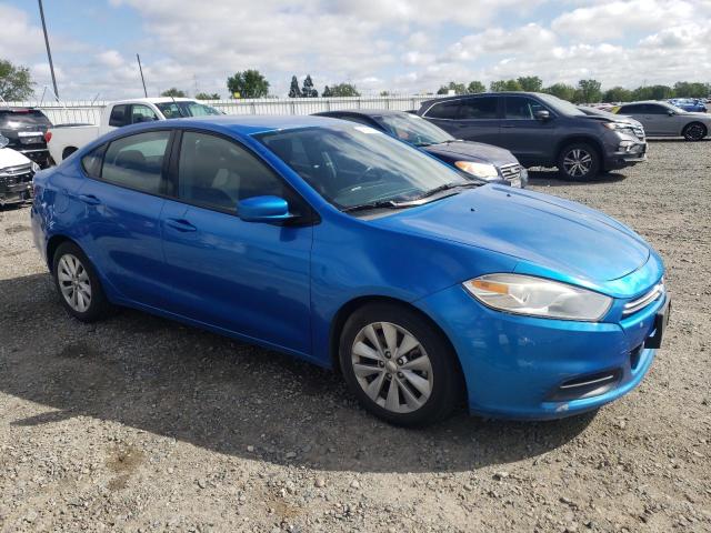 1C3CDFDH9FD301022 - 2015 DODGE DART SE AERO BLUE photo 4