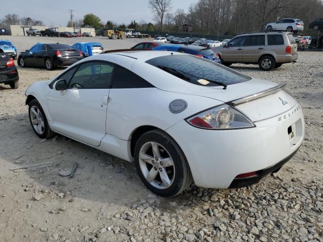 4A3AK24F68E029149 - 2008 MITSUBISHI ECLIPSE GS WHITE photo 2