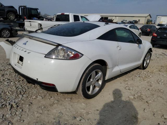 4A3AK24F68E029149 - 2008 MITSUBISHI ECLIPSE GS WHITE photo 3