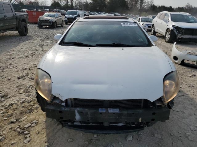 4A3AK24F68E029149 - 2008 MITSUBISHI ECLIPSE GS WHITE photo 5