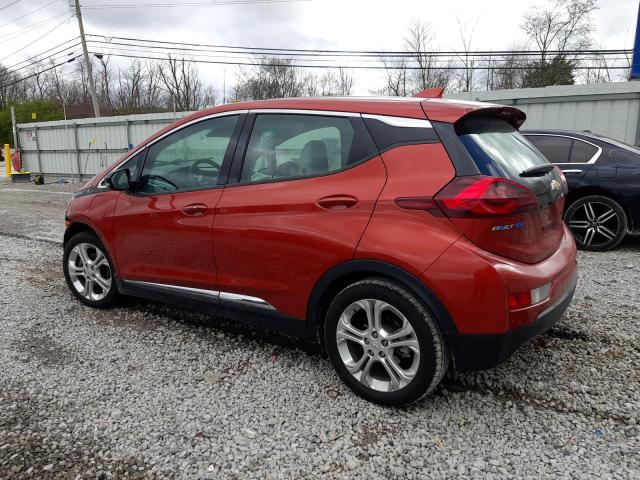 1G1FY6S06L4112553 - 2020 CHEVROLET BOLT EV LT ORANGE photo 2