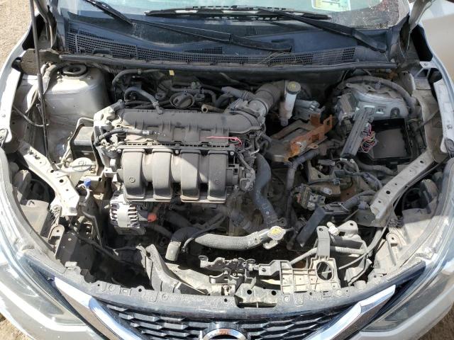 3N1AB7AP7HY367811 - 2017 NISSAN SENTRA S SILVER photo 11