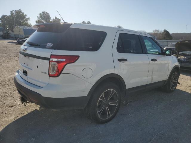 1FM5K8AR7EGB74170 - 2014 FORD EXPLORER POLICE INTERCEPTOR WHITE photo 3