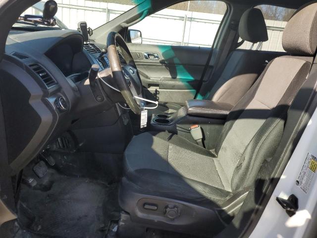 1FM5K8AR7EGB74170 - 2014 FORD EXPLORER POLICE INTERCEPTOR WHITE photo 7