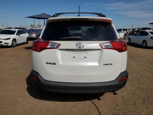 2T3YFREV6DW064829 - 2013 TOYOTA RAV4 LIMITED WHITE photo 6