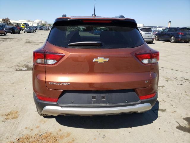 KL79MPS29MB088248 - 2021 CHEVROLET TRAILBLAZE LT ORANGE photo 6