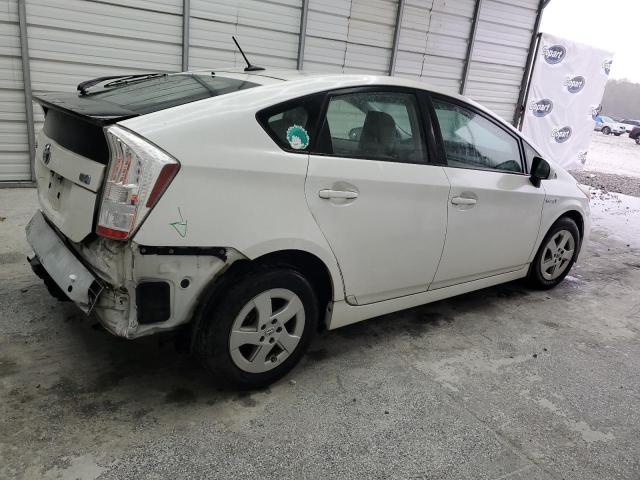 JTDKN3DU1A0063294 - 2010 TOYOTA PRIUS WHITE photo 3