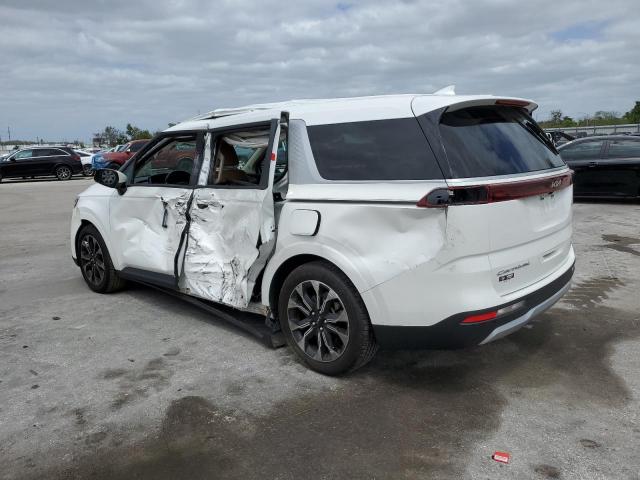 KNDNC5H31N6093446 - 2022 KIA CARNIVAL EX WHITE photo 2