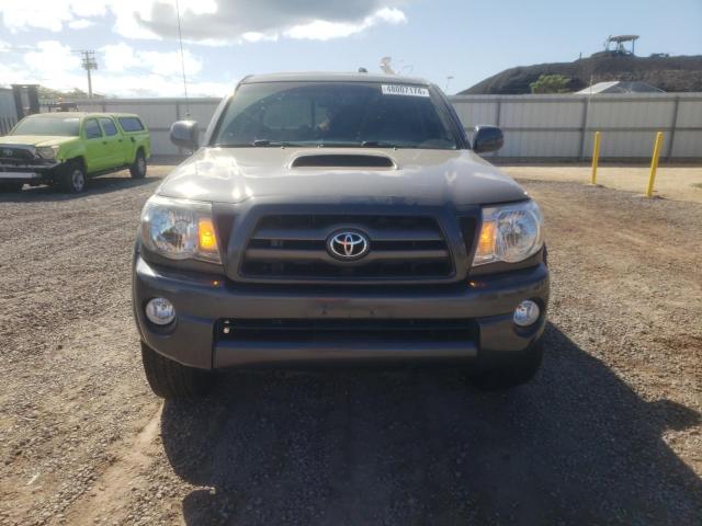 5TEJU62NX9Z663139 - 2009 TOYOTA TACOMA DOUBLE CAB PRERUNNER CHARCOAL photo 5