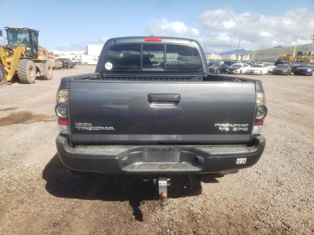 5TEJU62NX9Z663139 - 2009 TOYOTA TACOMA DOUBLE CAB PRERUNNER CHARCOAL photo 6