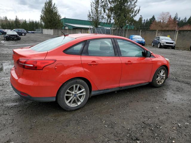 1FADP3F29GL285416 - 2016 FORD FOCUS SE RED photo 3