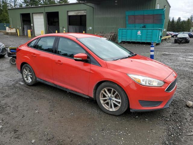 1FADP3F29GL285416 - 2016 FORD FOCUS SE RED photo 4