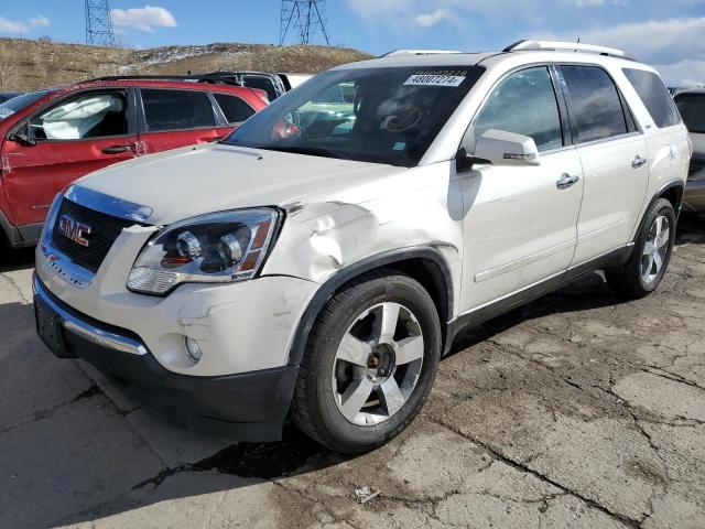 1GKKVRED3BJ254233 - 2011 GMC ACADIA SLT-1 WHITE photo 1