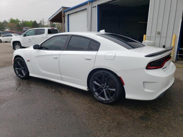 2C3CDXGJXKH552830 - 2019 DODGE CHARGER SCAT PACK WHITE photo 2