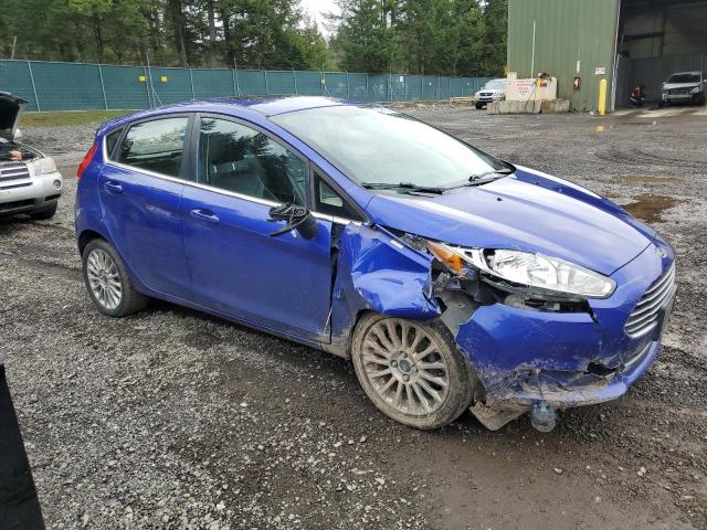 3FADP4FJ5EM177268 - 2014 FORD FIESTA TITANIUM BLUE photo 4