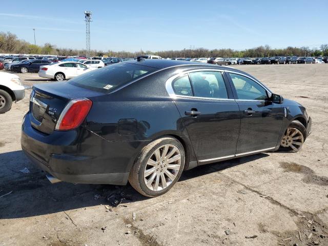 1LNHL9ER9BG613195 - 2011 LINCOLN MKS BLACK photo 3