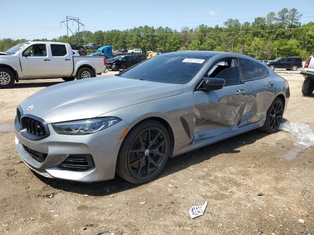 WBAGV8C00PCL86676 - 2023 BMW M850XI GRAY photo 1