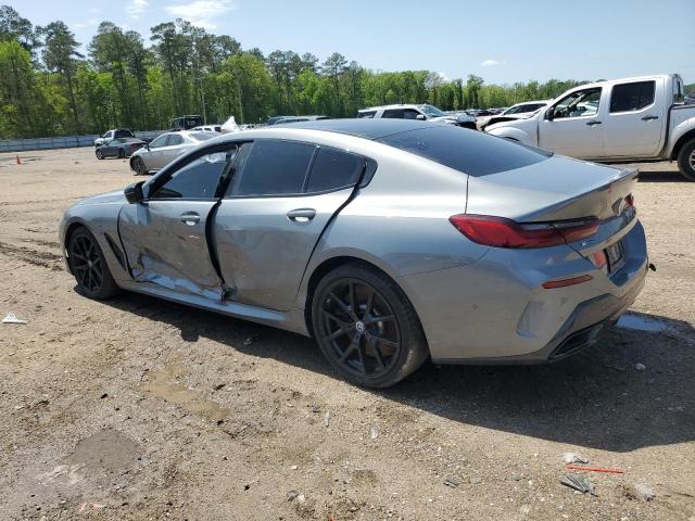 WBAGV8C00PCL86676 - 2023 BMW M850XI GRAY photo 2