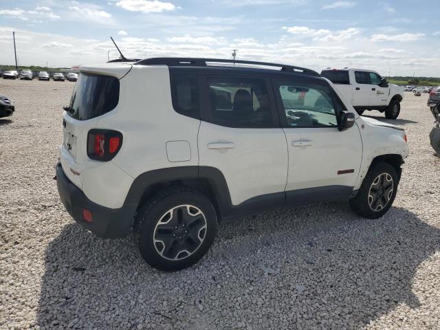 ZACCJBCB1HPE86570 - 2017 JEEP RENEGADE TRAILHAWK WHITE photo 3