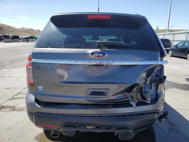 1FM5K8D86DGA98961 - 2013 FORD EXPLORER XLT CHARCOAL photo 6