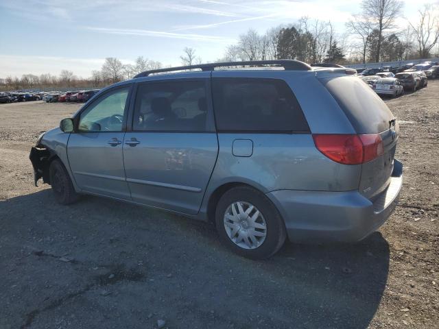 5TDZA23CX6S566548 - 2006 TOYOTA SIENNA CE BLUE photo 2