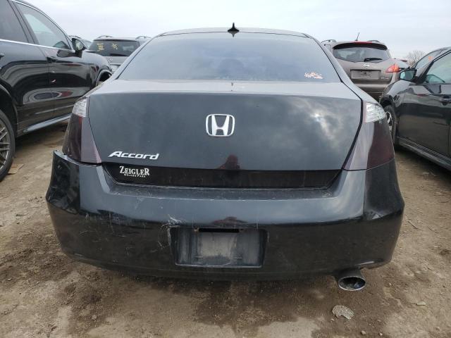 1HGCS12759A023192 - 2009 HONDA ACCORD EX BLACK photo 6