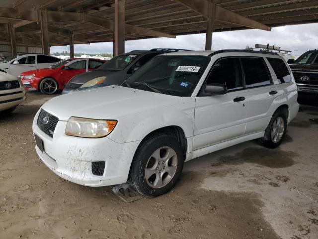 JF1SG63627H735524 - 2007 SUBARU FORESTER 2.5X WHITE photo 1