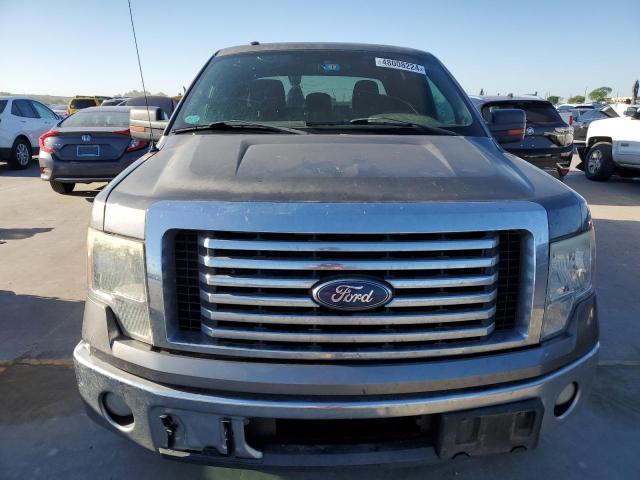 1FTFW1CT0BFC89482 - 2011 FORD F150 SUPERCREW GRAY photo 5