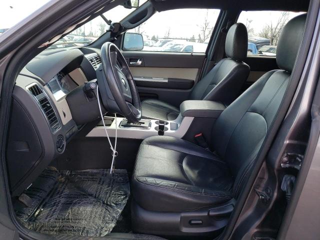 4M2CU87769KJ12607 - 2009 MERCURY MARINER PREMIER GRAY photo 7