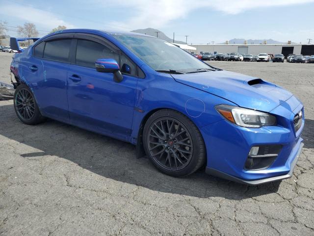 JF1VA2M6XG9811894 - 2016 SUBARU WRX STI BLUE photo 4