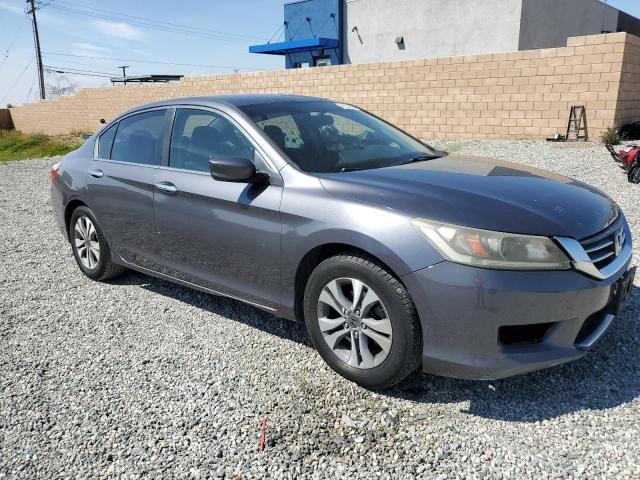 1HGCR2F32DA213033 - 2013 HONDA ACCORD LX GRAY photo 4