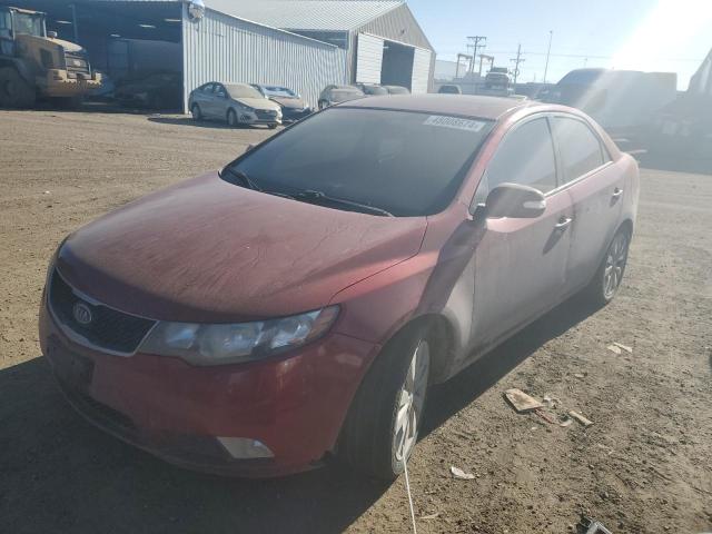 KNAFW4A34A5249492 - 2010 KIA FORTE SX RED photo 1