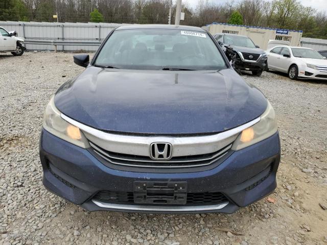 1HGCR2F3XGA002022 - 2016 HONDA ACCORD LX BLUE photo 5