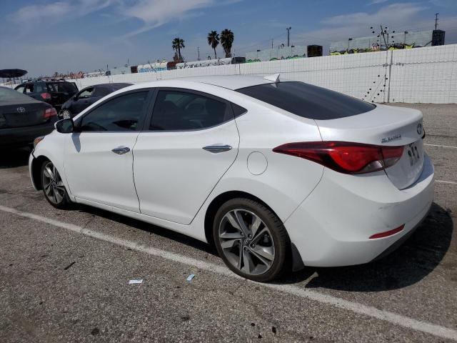 5NPDH4AE7FH621498 - 2015 HYUNDAI ELANTRA SE WHITE photo 2