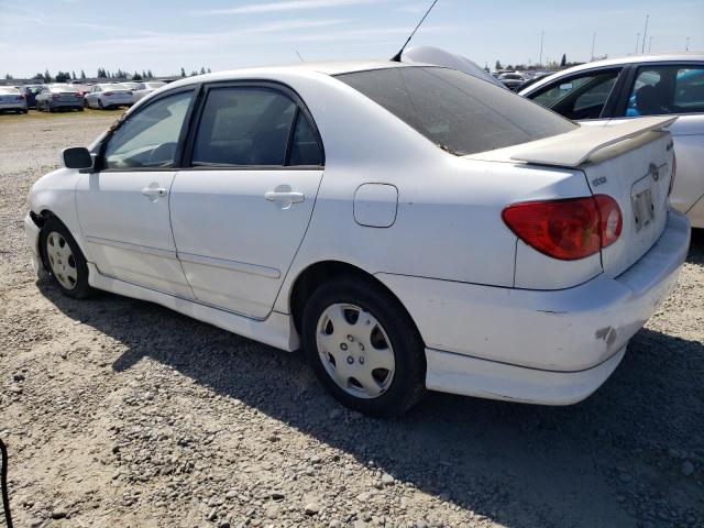 1NXBR32E23Z129052 - 2003 TOYOTA COROLLA CE WHITE photo 2