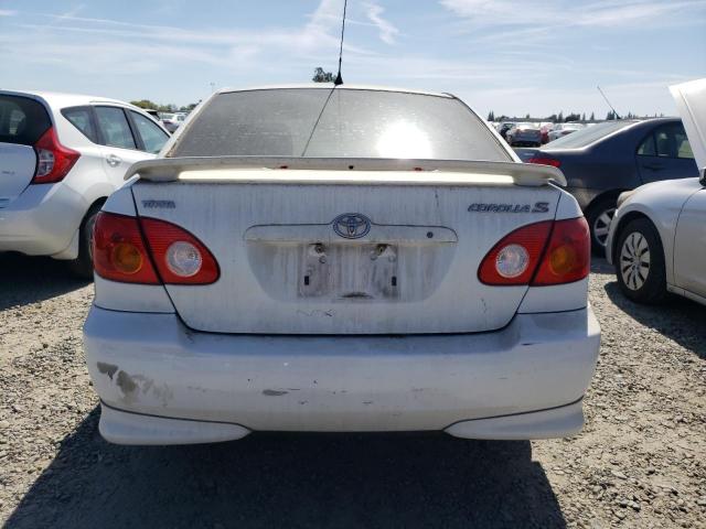 1NXBR32E23Z129052 - 2003 TOYOTA COROLLA CE WHITE photo 6