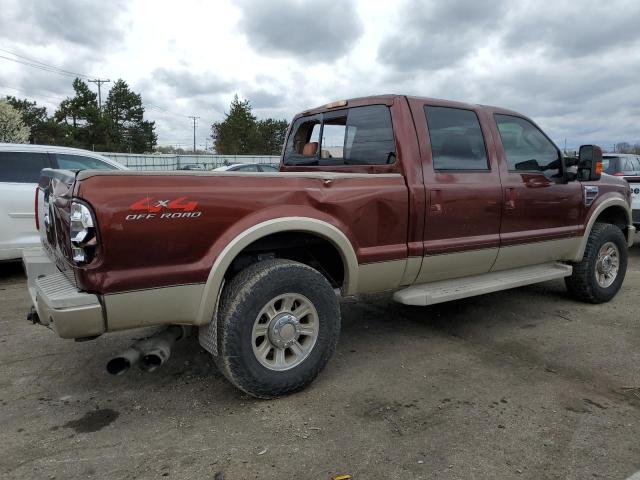 1FTSW21R98EA31469 - 2008 FORD F250 SUPER DUTY BROWN photo 3