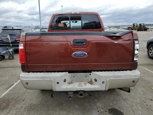 1FTSW21R98EA31469 - 2008 FORD F250 SUPER DUTY BROWN photo 6