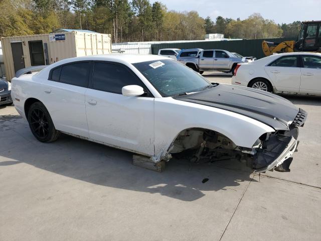 2C3CDXAT5EH367471 - 2014 DODGE CHARGER POLICE WHITE photo 4